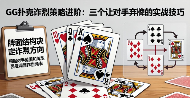 扑克牌诈骗玩法_GG扑克诈唬策略_扑克牌欺骗