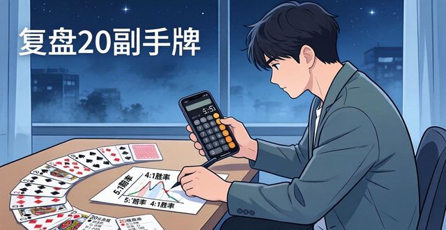 GG扑克日常练习方法_扑克技法_扑克新手教程